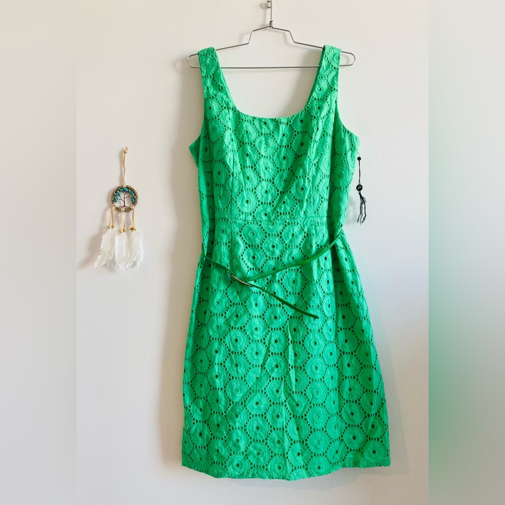 ADRIANNA PAPELL Green Dress Size 14